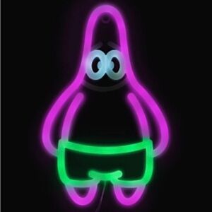 Neon Patrick Star Light